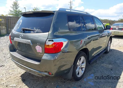 2008 Toyota Highlander Limited z USA, uszkodzony, nr VIN JTEES42A582047422